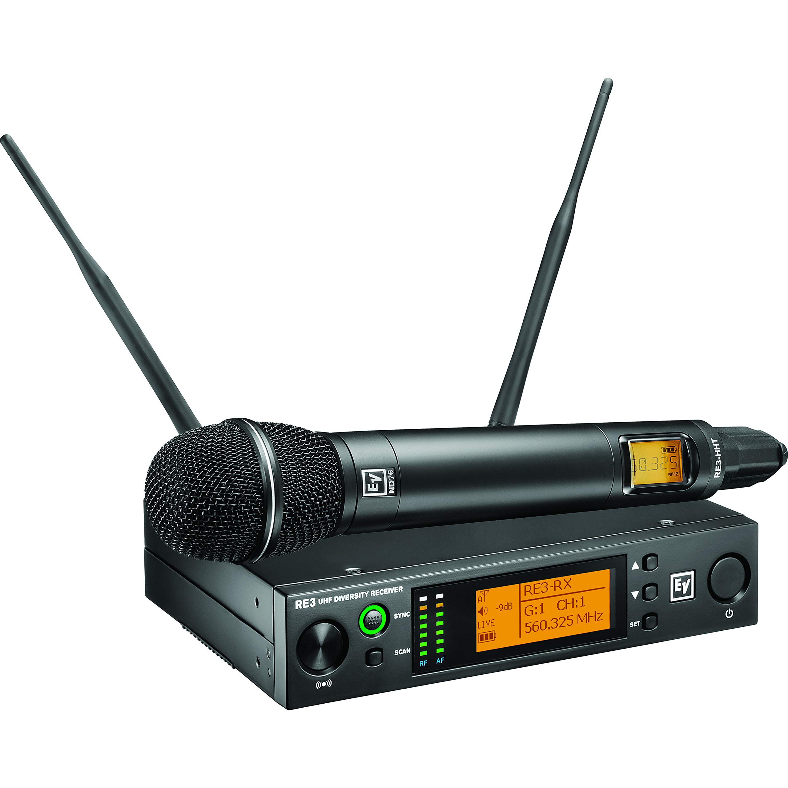 Amazon.com: Electro-Voice RE3-ND76 Wireless Handheld Microphone